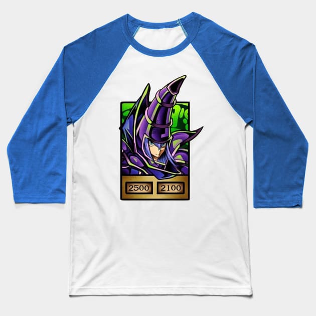 dark magician Baseball T-Shirt by primemoment